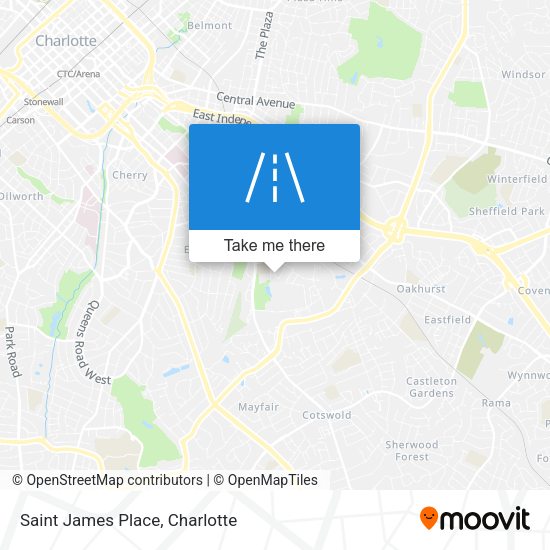 Mapa de Saint James Place