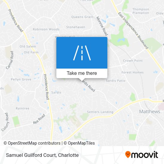 Samuel Guilford Court map