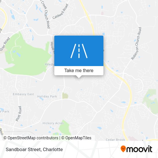 Mapa de Sandboar Street