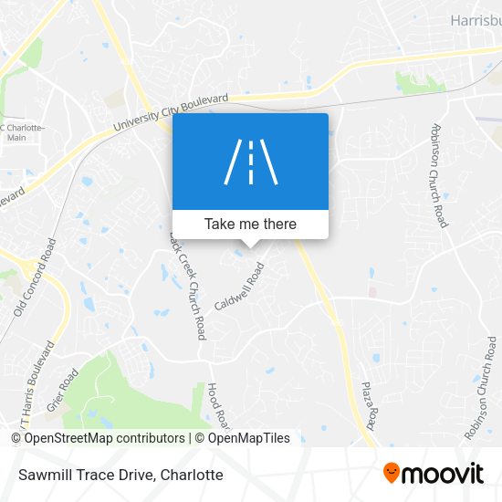 Mapa de Sawmill Trace Drive