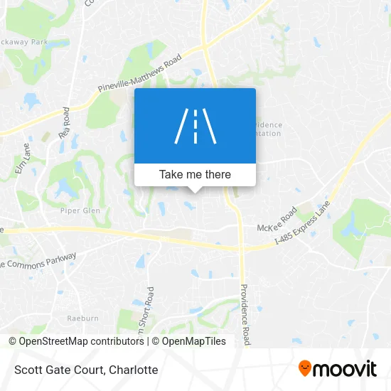 Scott Gate Court map