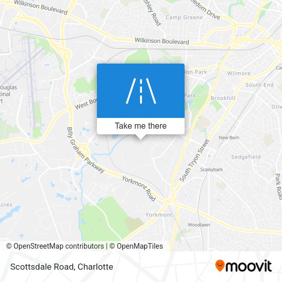 Mapa de Scottsdale Road