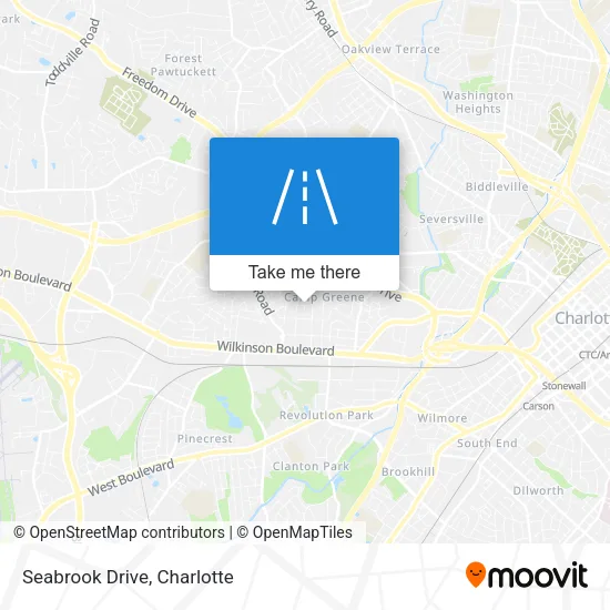 Seabrook Drive map