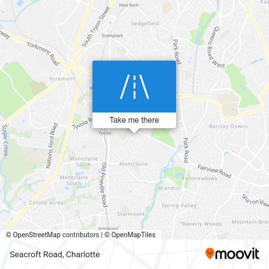 Mapa de Seacroft Road