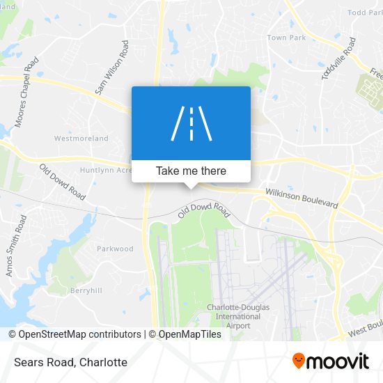Mapa de Sears Road