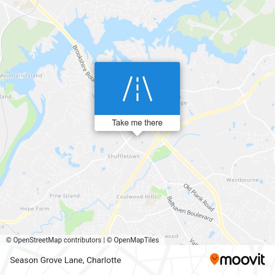 Mapa de Season Grove Lane