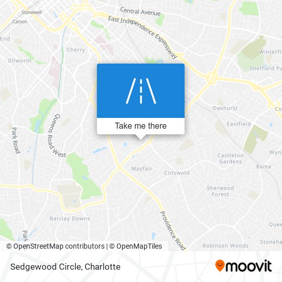 Sedgewood Circle map