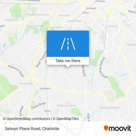 Selwyn Place Road map