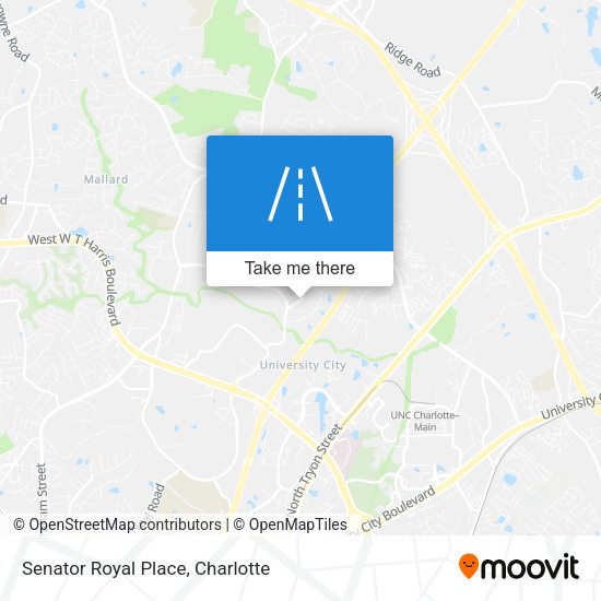 Senator Royal Place map