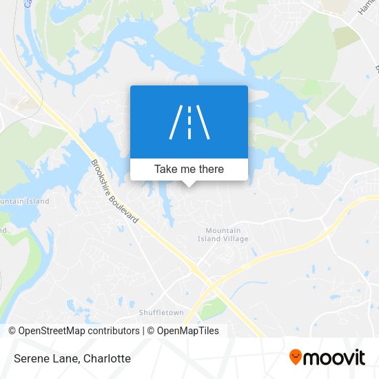 Mapa de Serene Lane