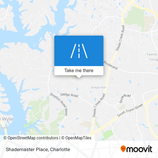 Shademaster Place map