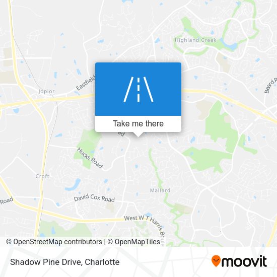 Mapa de Shadow Pine Drive