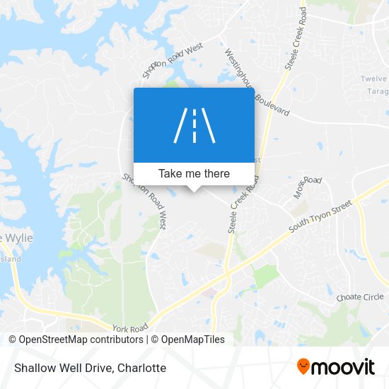 Mapa de Shallow Well Drive