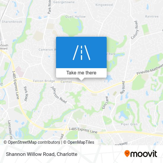 Mapa de Shannon Willow Road