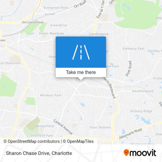 Mapa de Sharon Chase Drive