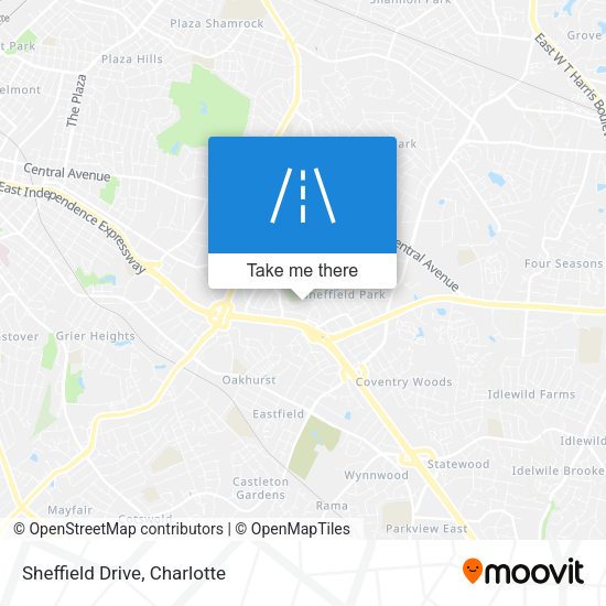Mapa de Sheffield Drive
