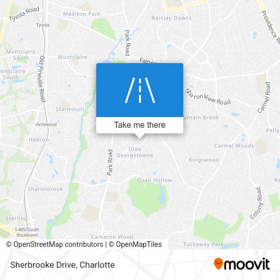 Mapa de Sherbrooke Drive