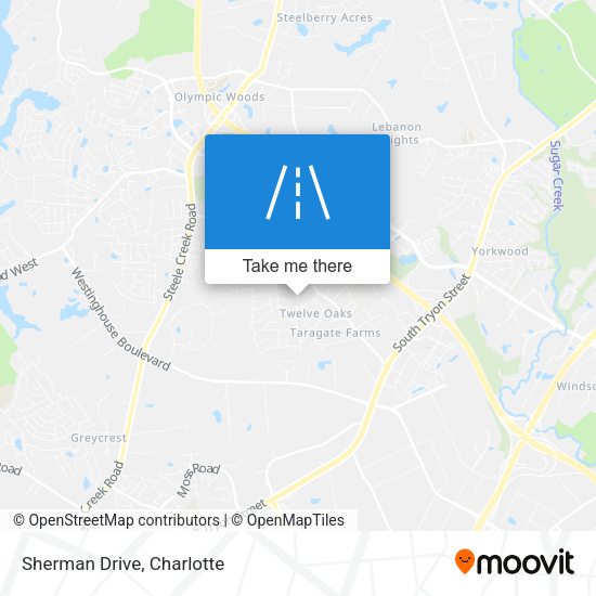 Mapa de Sherman Drive