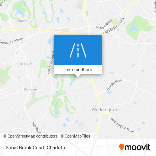 Shoal Brook Court map