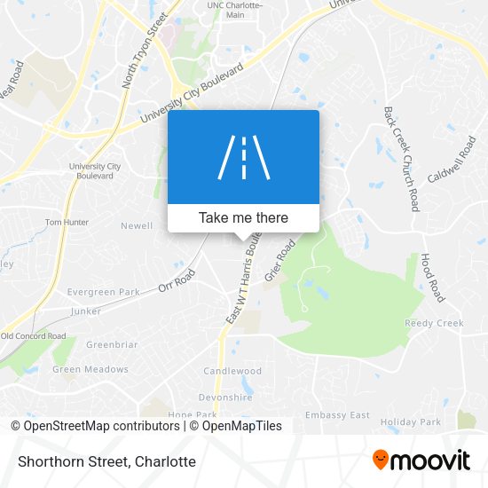 Mapa de Shorthorn Street