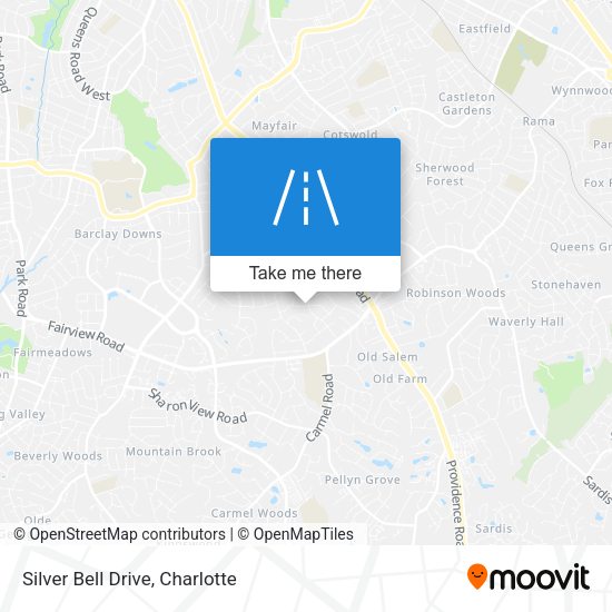 Mapa de Silver Bell Drive