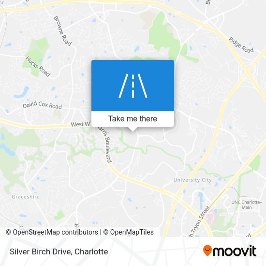 Mapa de Silver Birch Drive