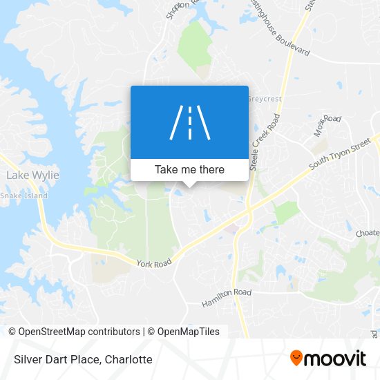 Silver Dart Place map