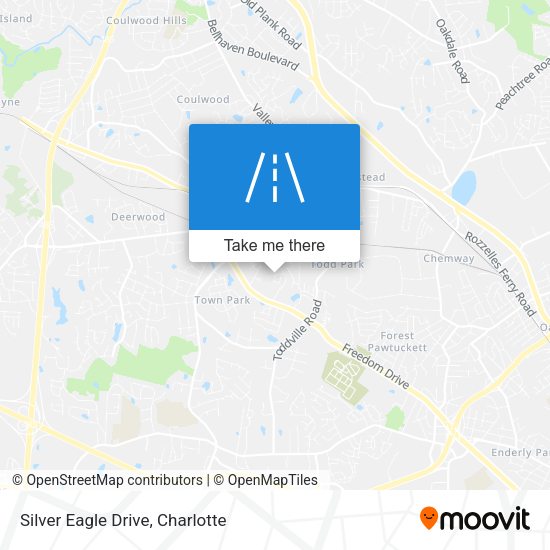 Silver Eagle Drive map