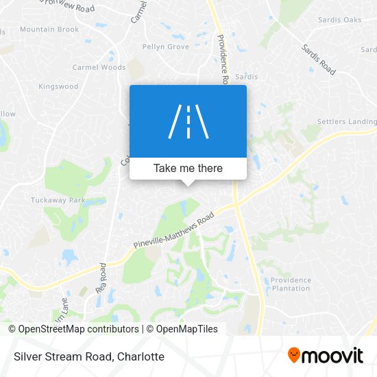 Mapa de Silver Stream Road