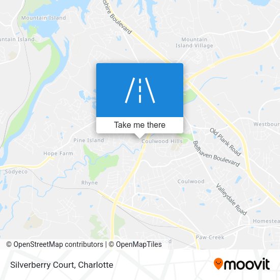 Mapa de Silverberry Court