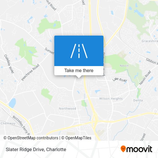 Slater Ridge Drive map