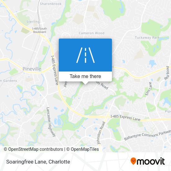 Mapa de Soaringfree Lane
