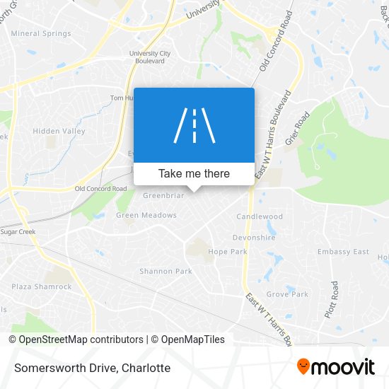 Somersworth Drive map