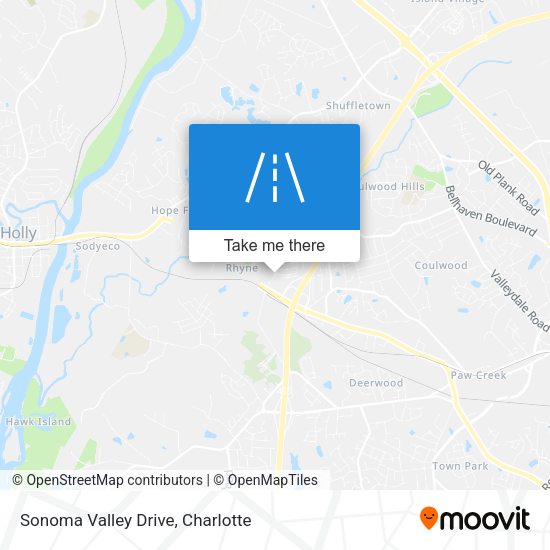 Sonoma Valley Drive map