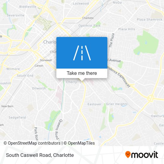 Mapa de South Caswell Road