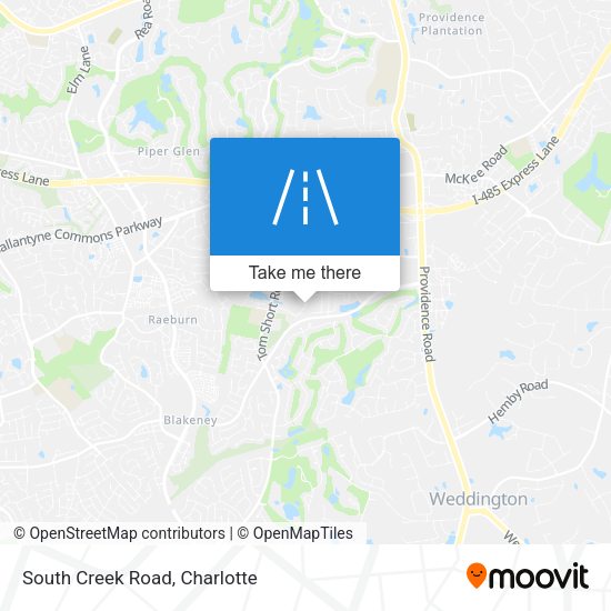 Mapa de South Creek Road