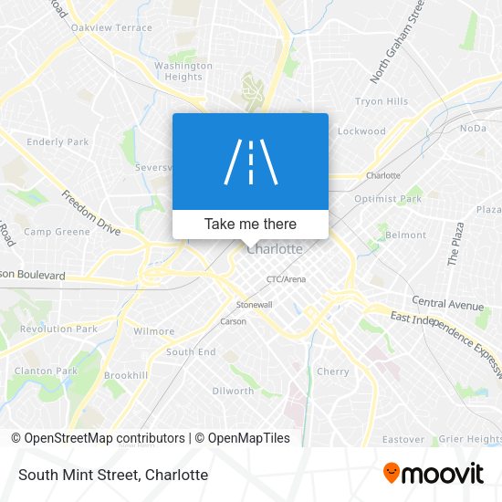 South Mint Street map