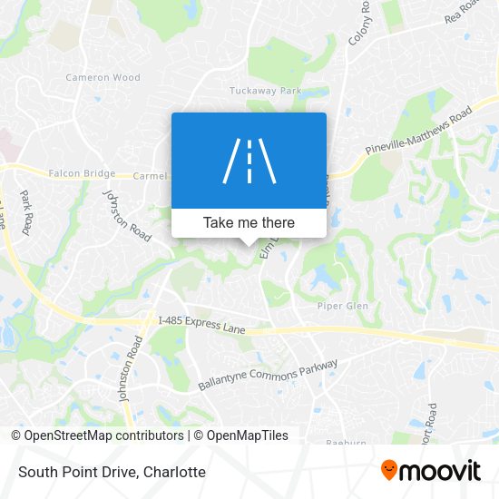 South Point Drive map