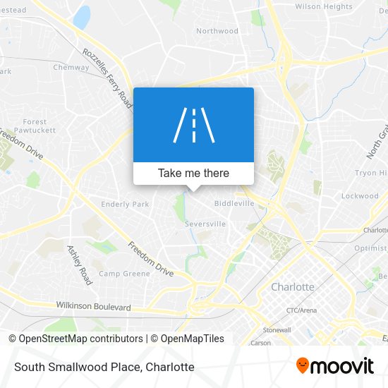 South Smallwood Place map