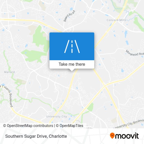 Mapa de Southern Sugar Drive