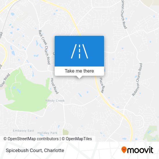Mapa de Spicebush Court