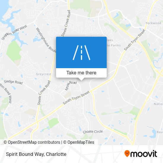 Spirit Bound Way map