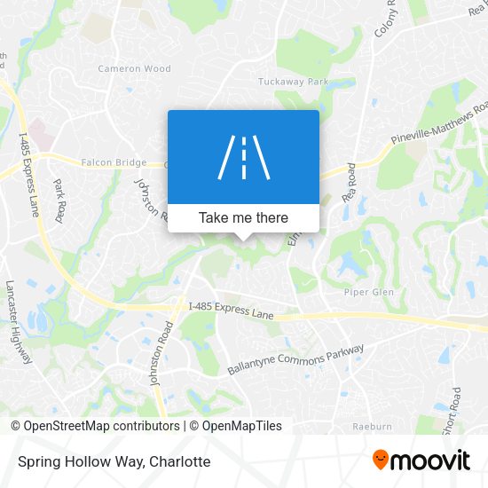 Mapa de Spring Hollow Way