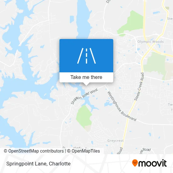 Springpoint Lane map