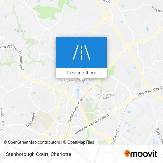 Mapa de Stanborough Court