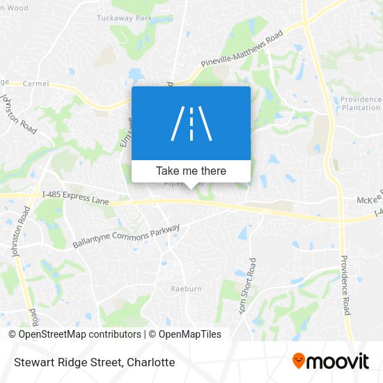 Mapa de Stewart Ridge Street