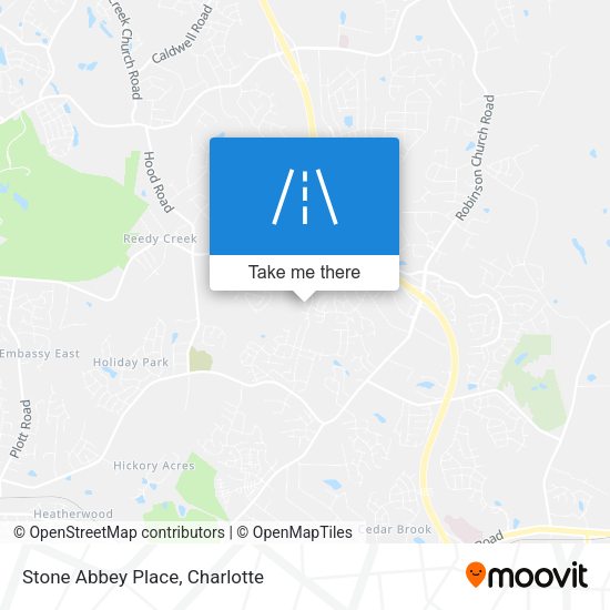 Stone Abbey Place map