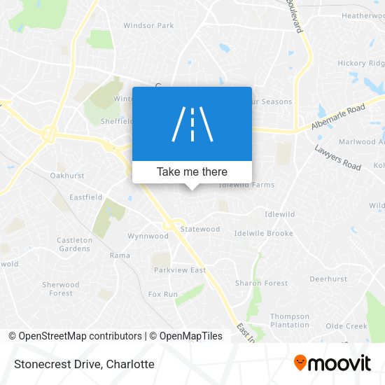 Mapa de Stonecrest Drive