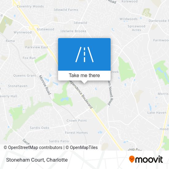 Mapa de Stoneham Court