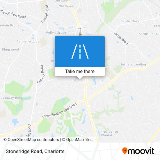 Mapa de Stoneridge Road